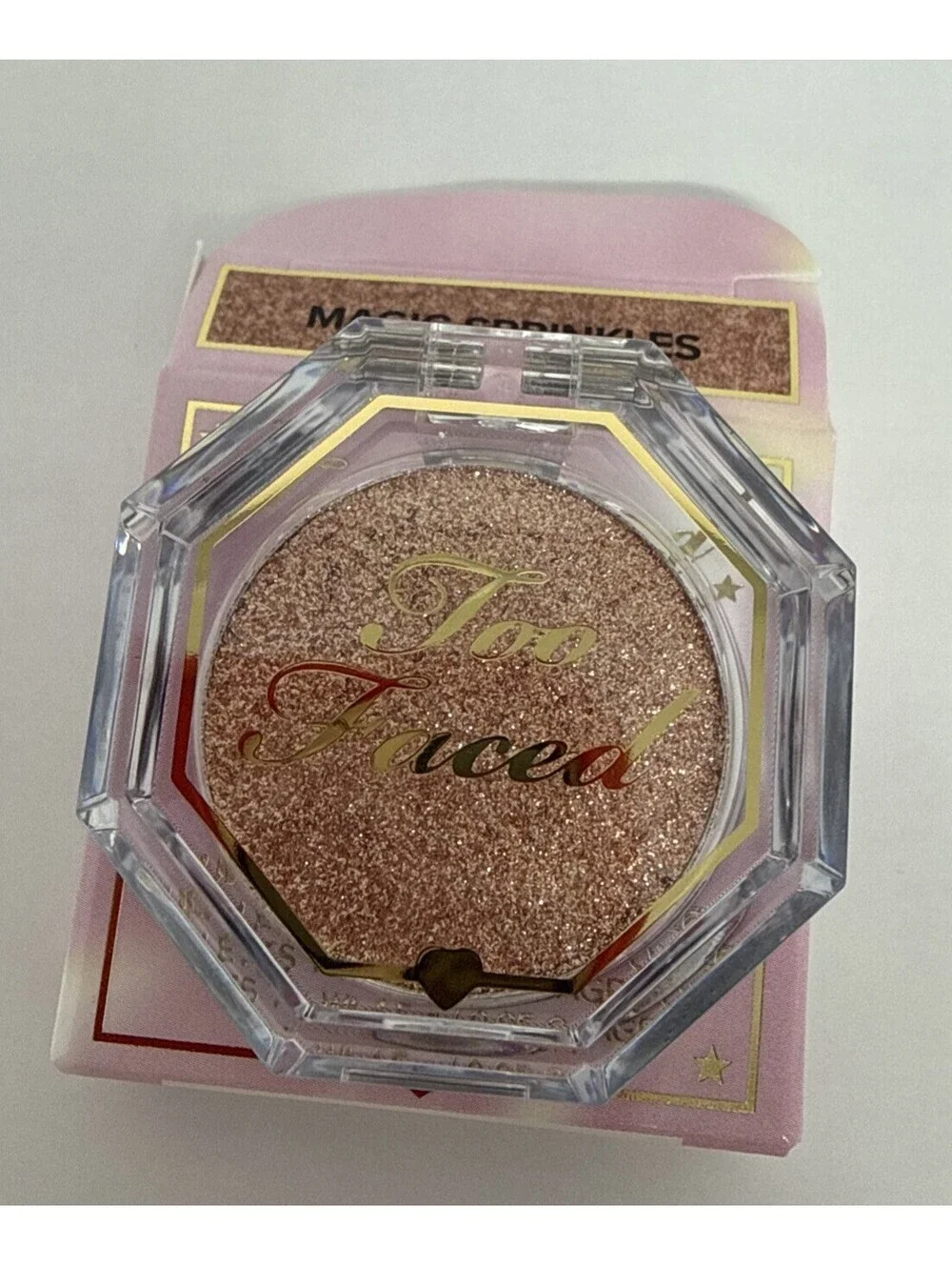 Too Faced Disco Crush Multi-Use Eye & Face Sparkle Magic Sprinkles  NIB CJ1